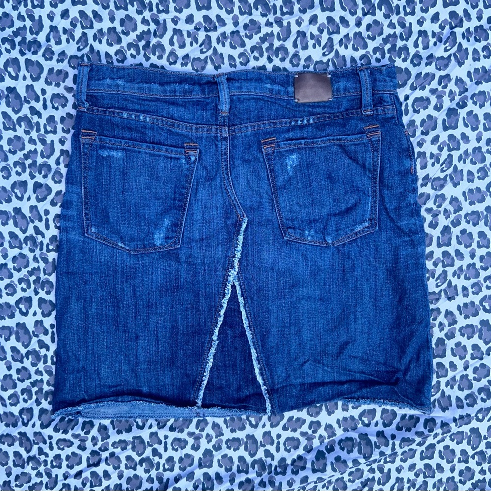 DONATING MAKE OFFERS Blue Jean Skirt by Banana Republic - Picture 2 of 3
